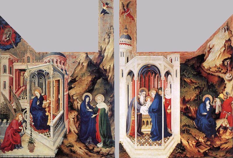 Retabel van de Kruisiging - Melchior Broederlam