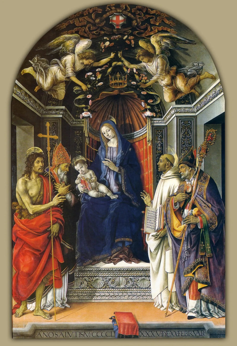 Retabel van de Seigneurie - Fra Filippo Lippi