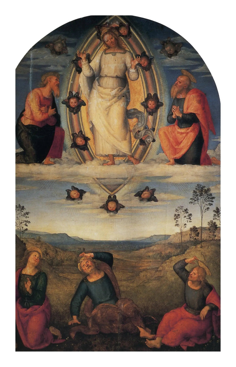 Transfiguratie-Altarpiece - Pietro Perugino