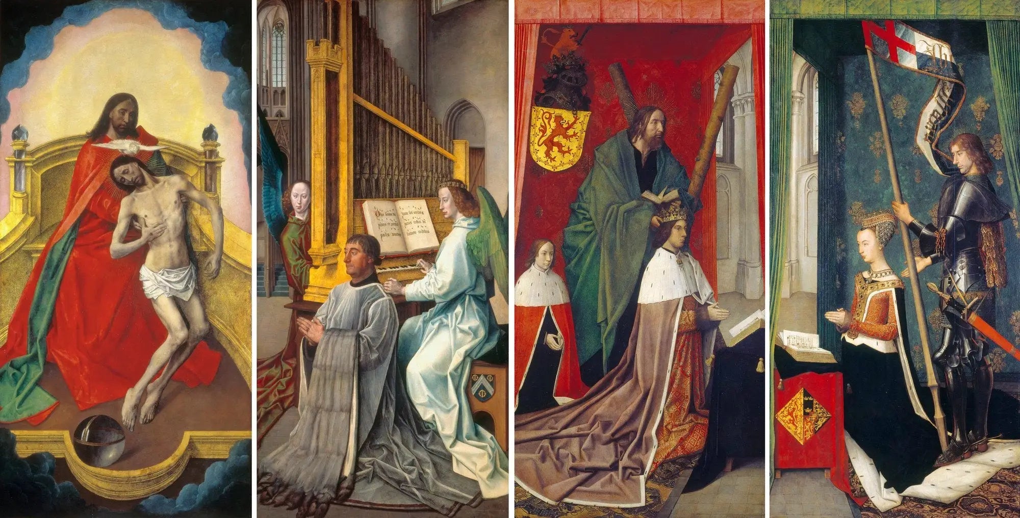 Retable de la Trinité - Hugo van der Goes - Alpha Reproduction