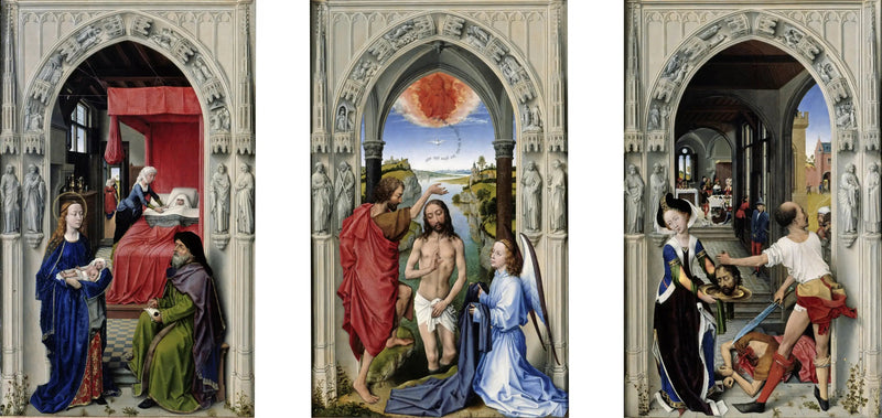Retabel van Sint-Jan de Doper - Rogier van der Weyden