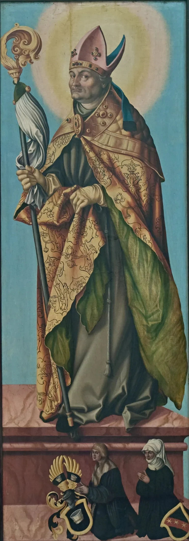 Retabel van Sint Jan: Sint Louis de Toulouse - Hans Baldung Grien