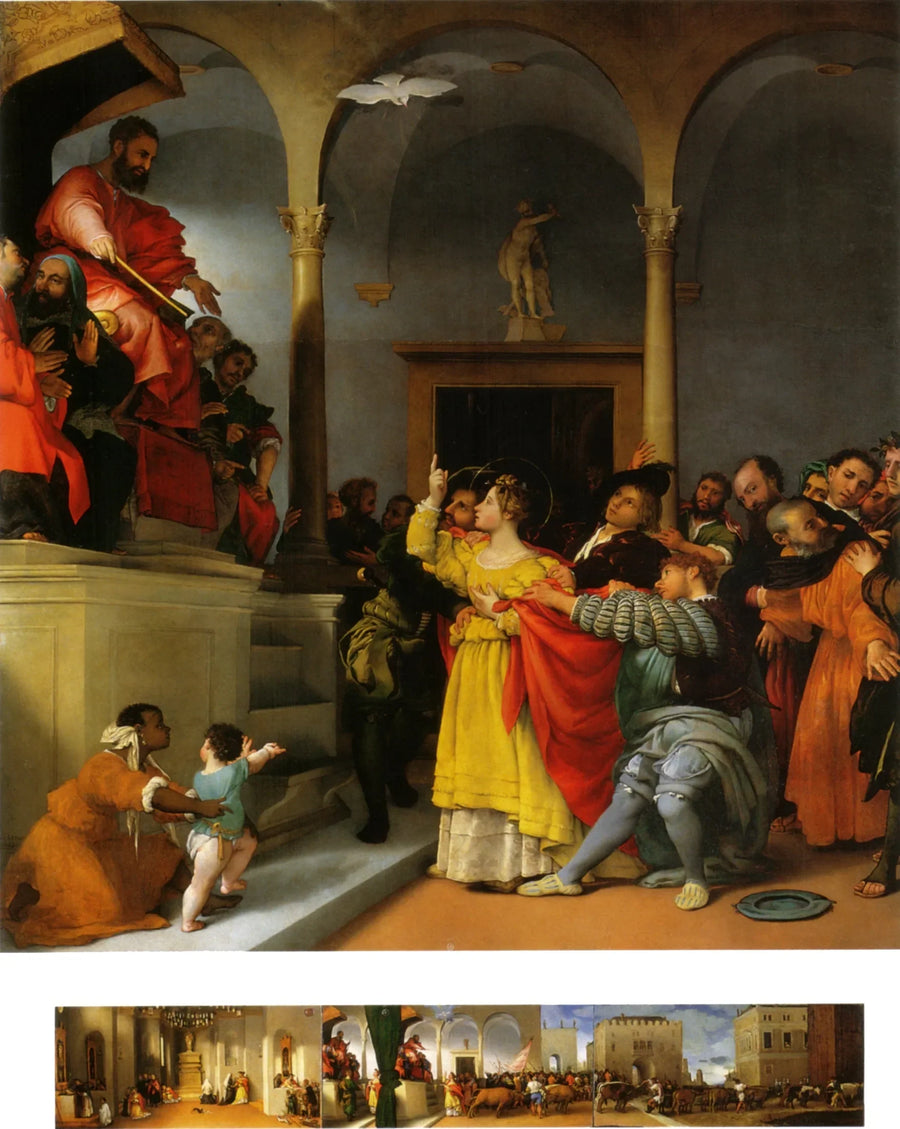 Retabel van Sint-Lucas - Lorenzo Lotto