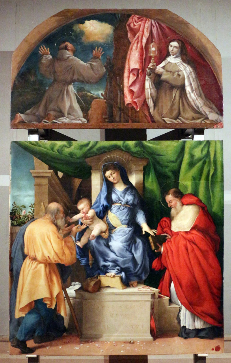Retabel van San Francesco al Monte - Lorenzo Lotto
