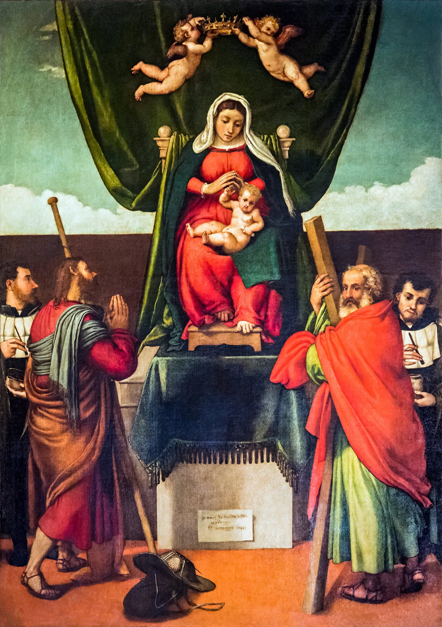 Retabel van San Giacomo dell'Orio - Lorenzo Lotto