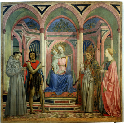 Retable de Santa Lucia dei Magnoli - Domenico Veneziano - Alpha Reproduction