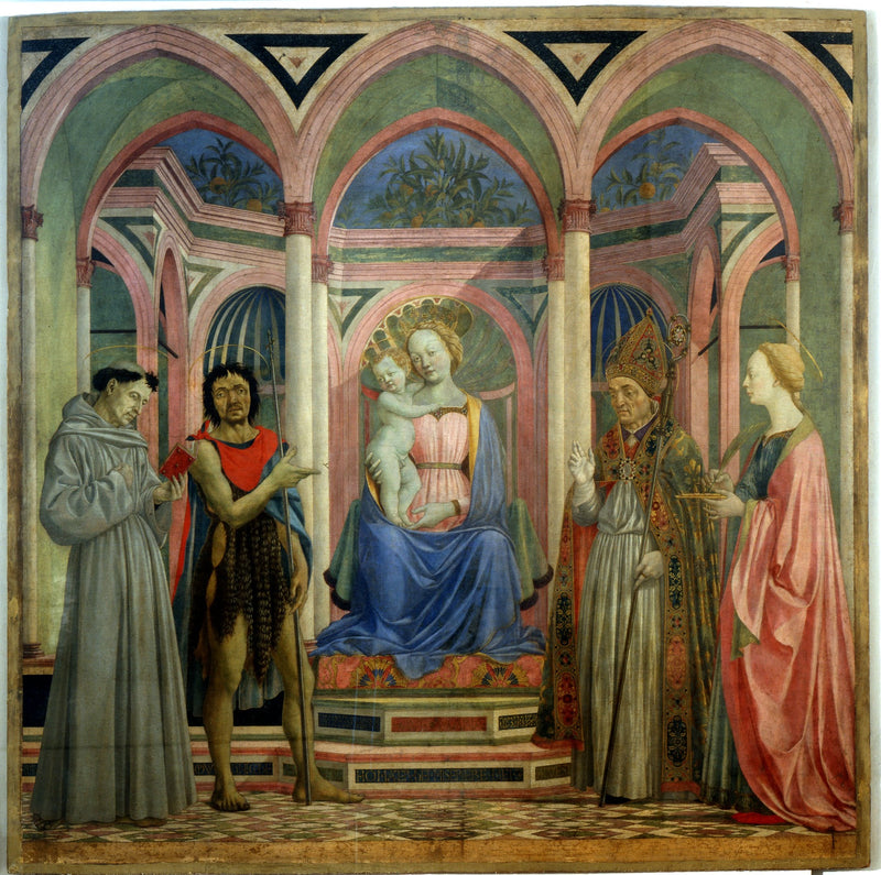 Retabel van Santa Lucia dei Magnoli - Domenico Veneziano