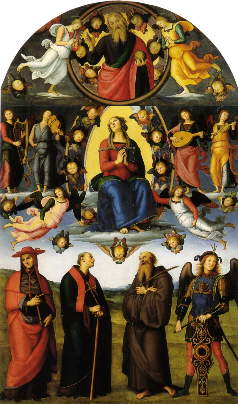 Retabel van Vallombrosa - Pietro Perugino