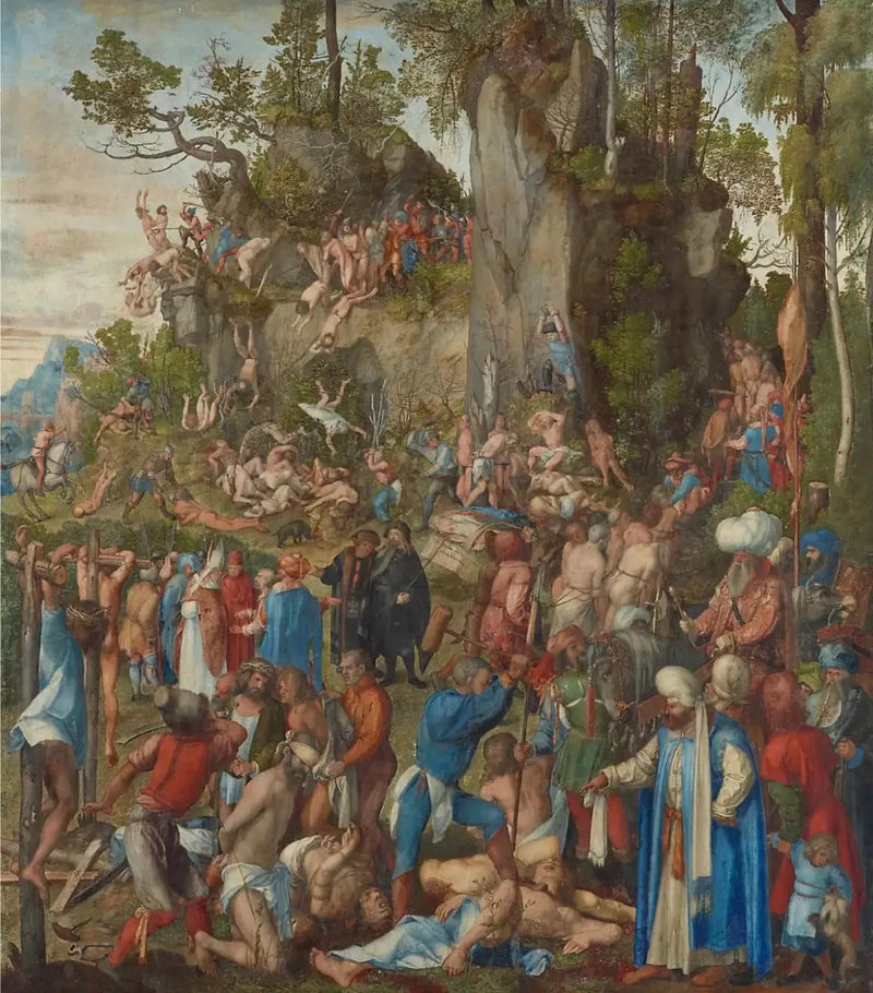 Tafel van de tienduizend martelaren - Albrecht Dürer