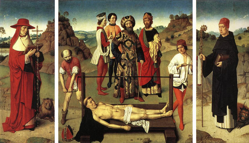 Retabel van de martelaarschap van Sint-Erasmus - Dirk Bouts