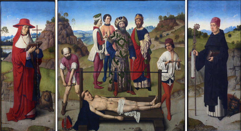 Retabel van de martelaarschap van Sint-Erasmus - Dirk Bouts