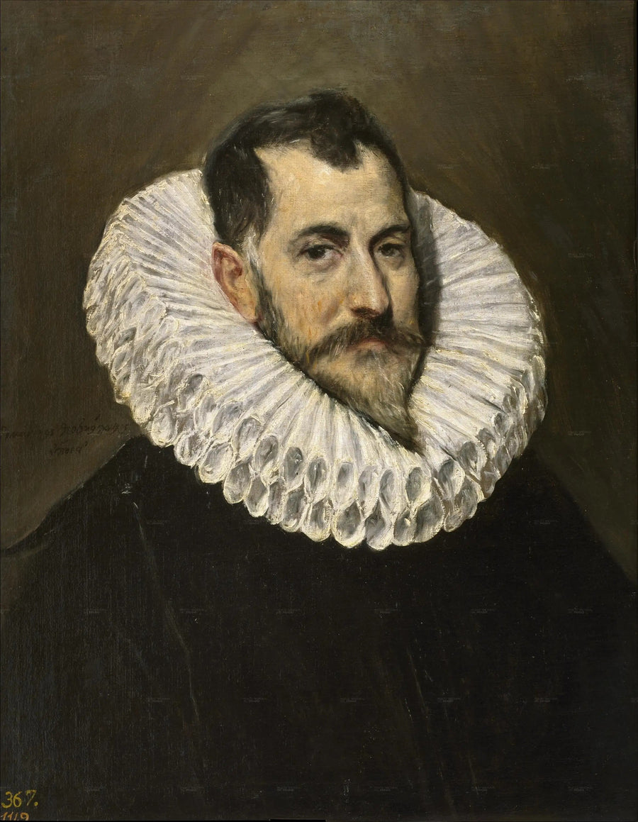 Portret van een minder bekende ruiter - El Greco