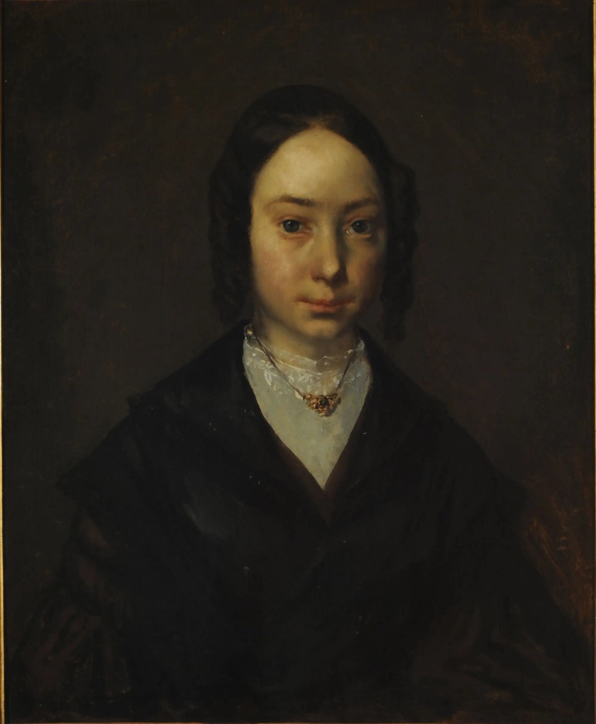 Retrato de Pauline Virginie - Jean-François Millet image 1 copie peinte à la main à l’huile