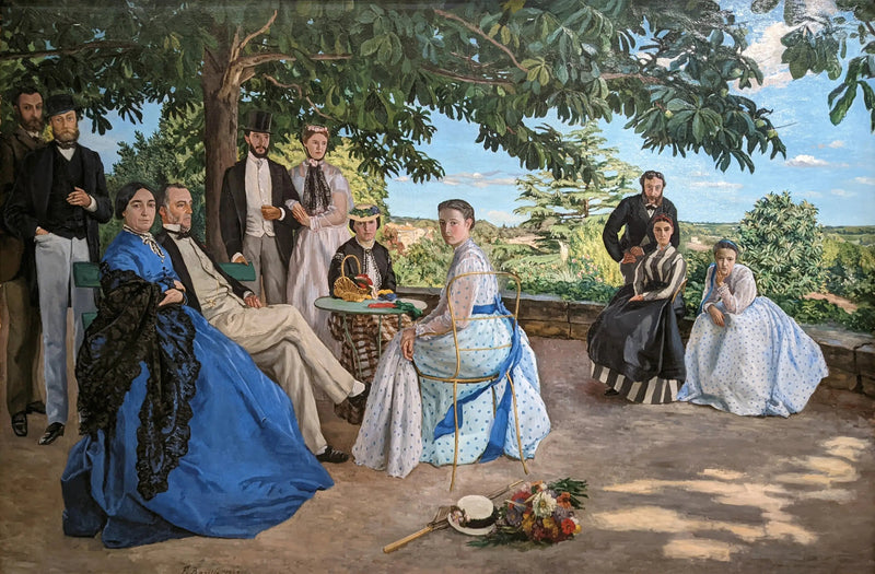 Familiebijeenkomst - Frédéric Bazille