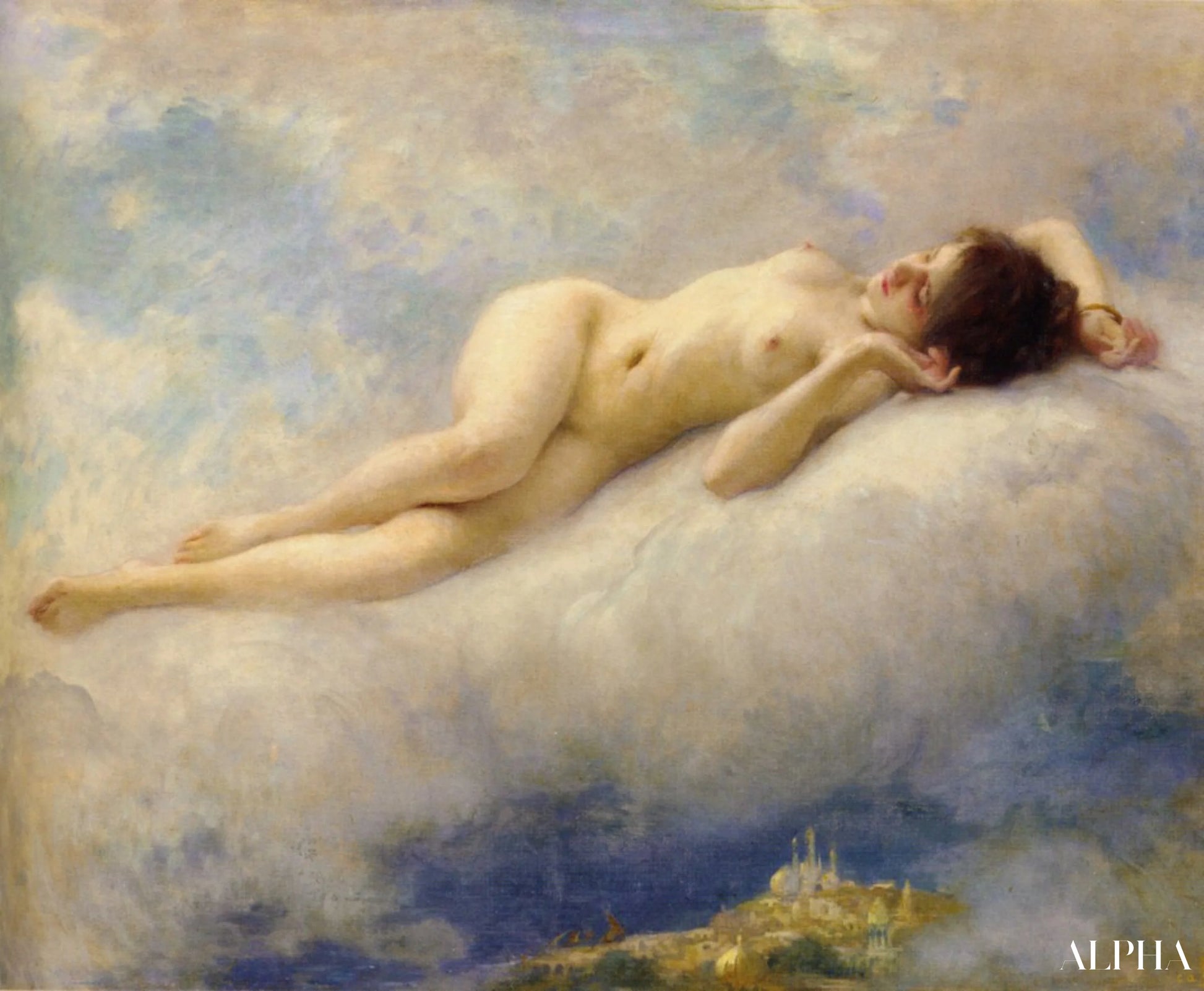 Droom van het Oosten - Charles-Amable Lenoir - Reproducties van schilderijen en hoogwaardige schilderkunst