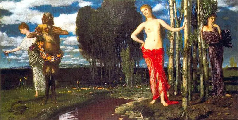 Lenteontwaken - Arnold Böcklin

Source:
Réveil du printemps - Arnold Böcklin