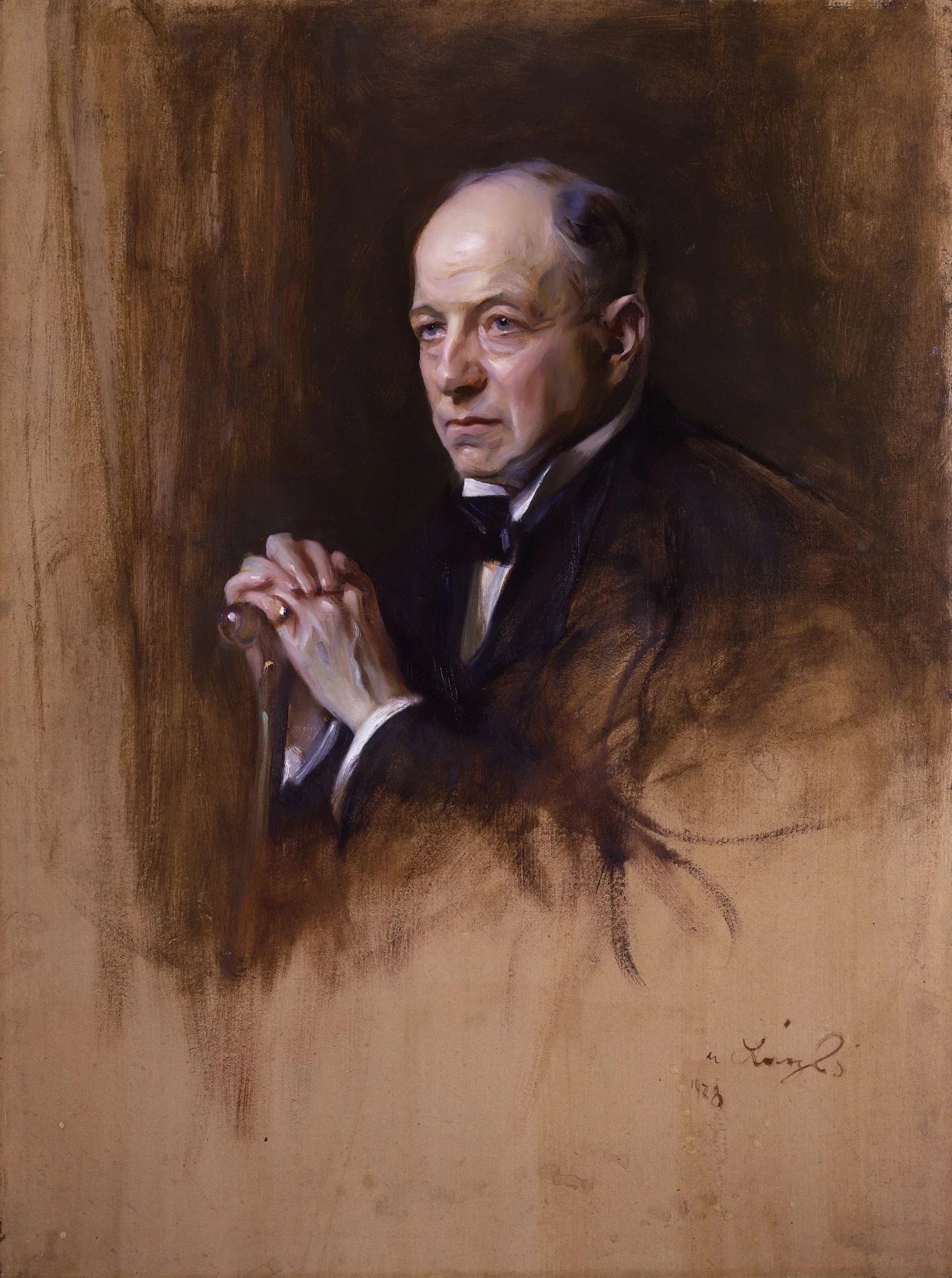 Richard Burdon Haldane, vicomte Haldane - Philip de László image 1 reproduction d’œuvre d’art à l’huile