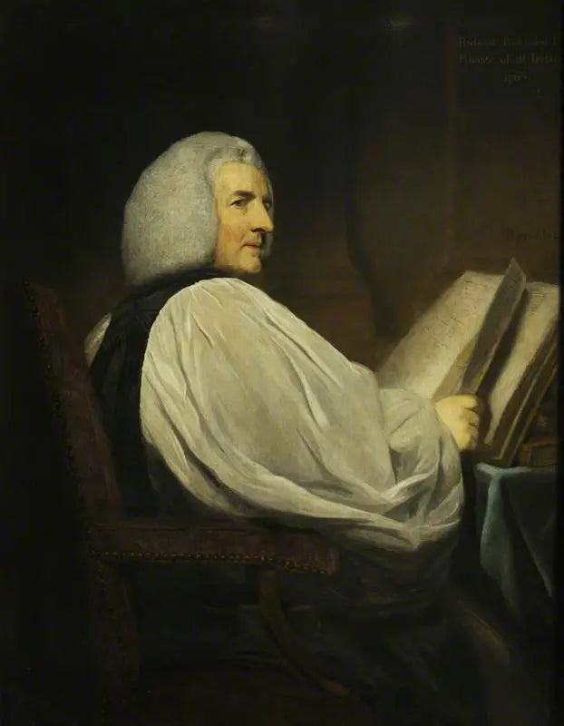 Richard Robinson (1709–1794), baron Rokeby - Joshua Reynolds

Source:
Richard Robinson (1709–1794), baron Rokeby - Joshua Reynolds