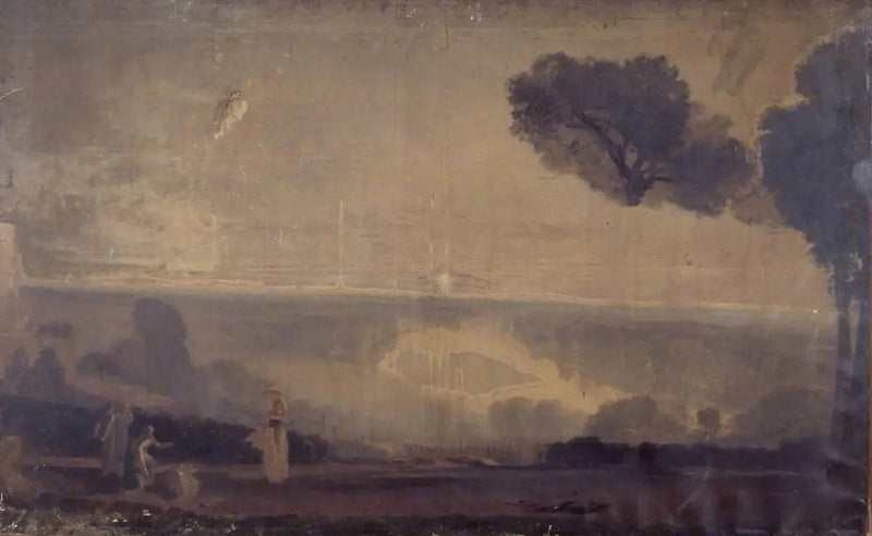 Richmond Hill met Meisjes die Maïs Dragen - J. M. W. Turner