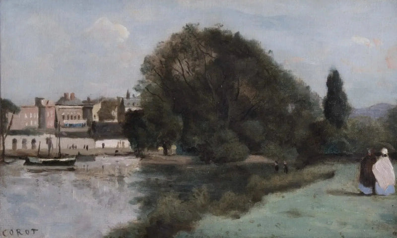 Richmond, nabij Londen - Jean-Baptiste Camille Corot