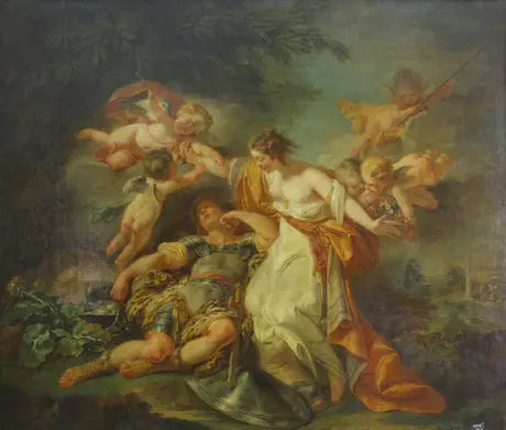Rinaldo en Armida - Jean-Honoré Fragonard