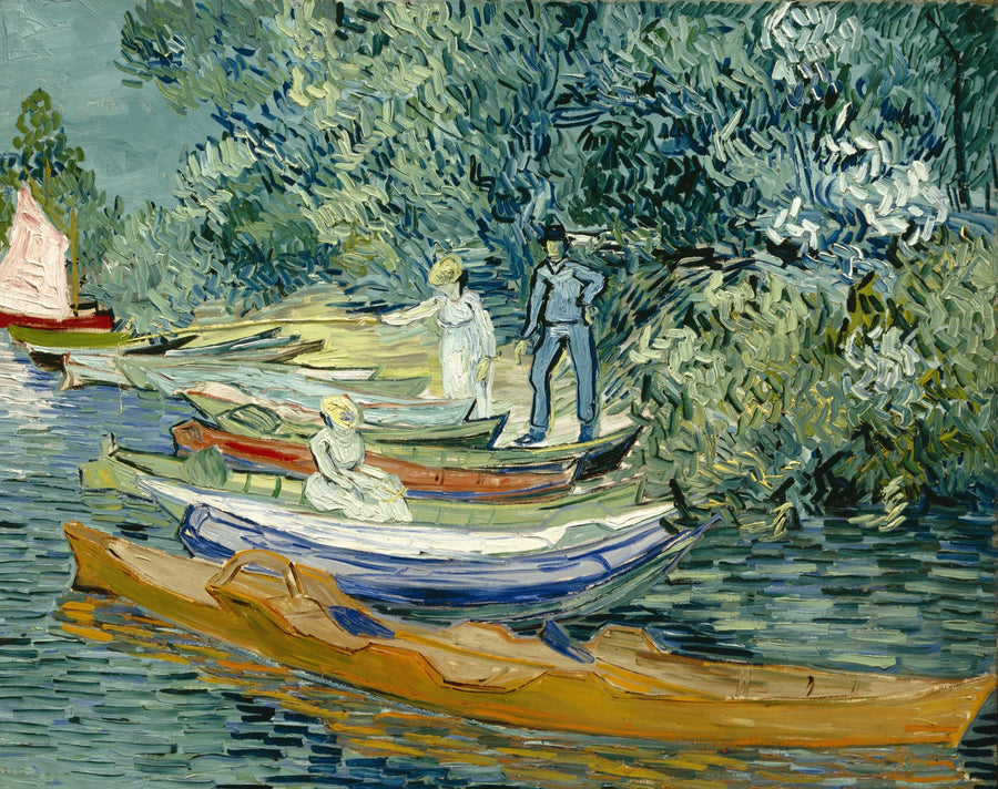 Bank van de Oise in Auvers - Vincent van Gogh