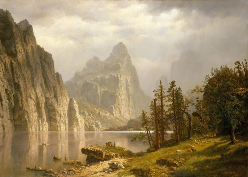 Merced-rivier, Yosemite-vallei - Albert Bierstadt

Source:
Rivière Merced, vallée de Yosemite - Albert Bierstadt