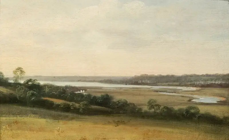 Rivière Stour in de richting van Manningtree - John Constable