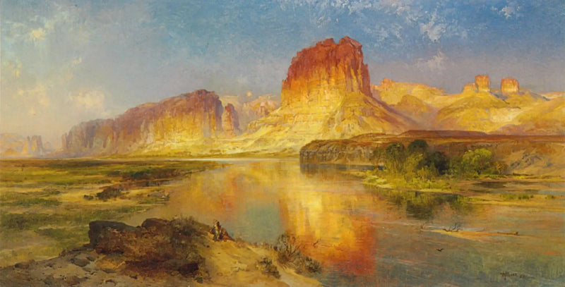 Groene rivier van Wyoming - Thomas Moran

Source:
Rivière verte du Wyoming - Thomas Moran