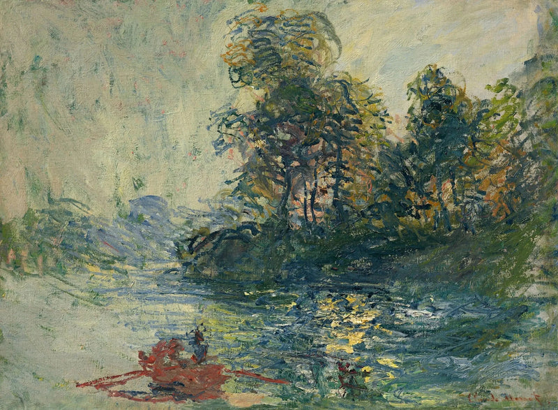 De rivier de W703 - Claude Monet