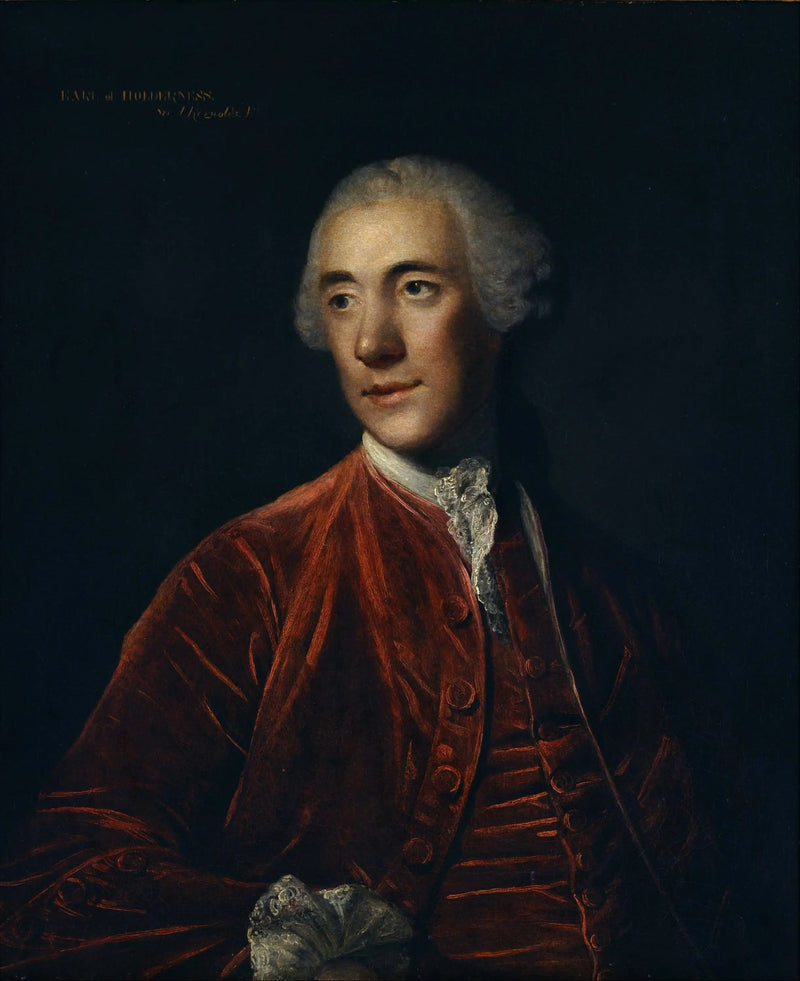 Robert d'Arcy, 4e graaf van Holderness - Joshua Reynolds

Source:
Robert d'Arcy, 4e comte de Holderness - Joshua Reynolds