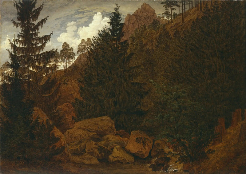 Rotsen - Caspar David Friedrich