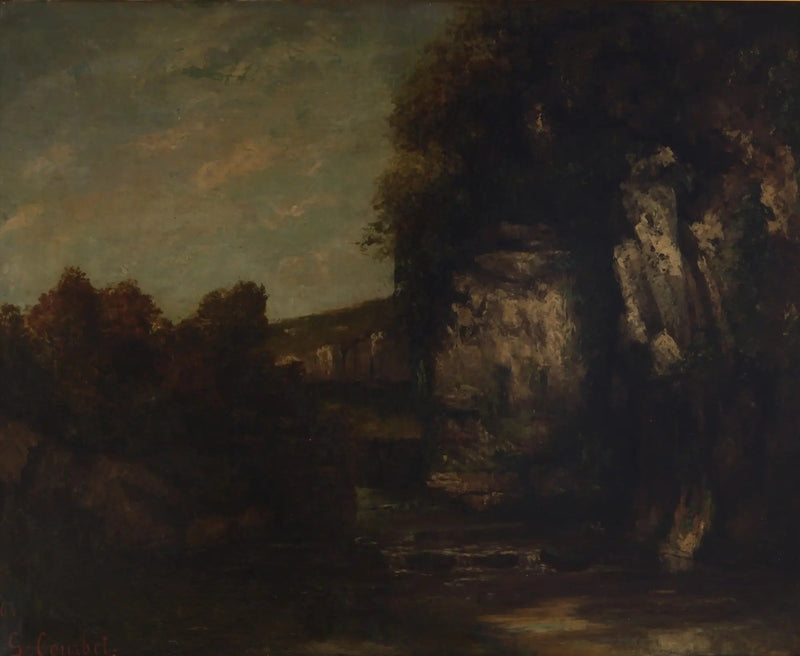 Roches - Gustave Courbet