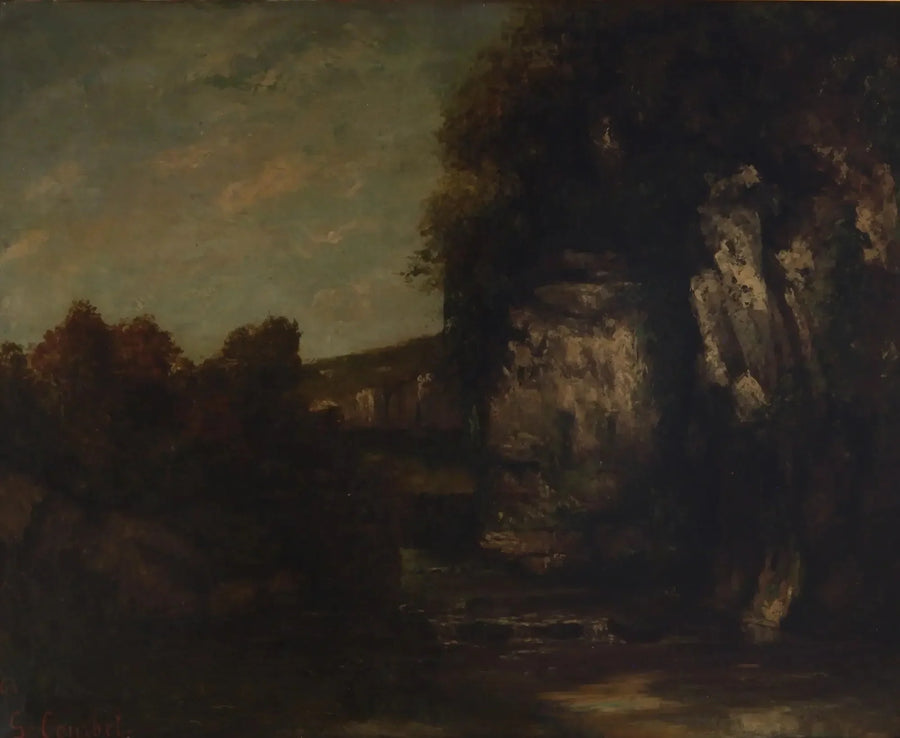 Roches - Gustave Courbet