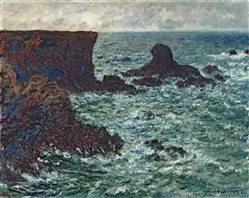 Rotsen bij Port-Coton, de Leeuwenrots, Belle Ile - Claude Monet