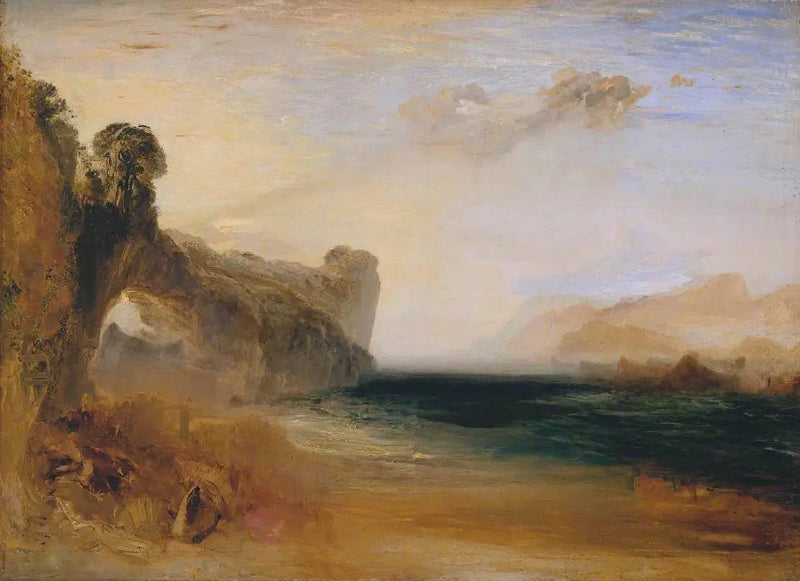 Rocky Bay met Figuren - J. M. W. Turner