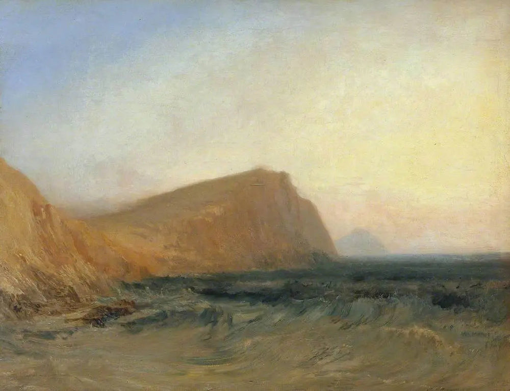 Rocky Coast - J. M. W. Turner image 1 reproduction de peinture à l’huile