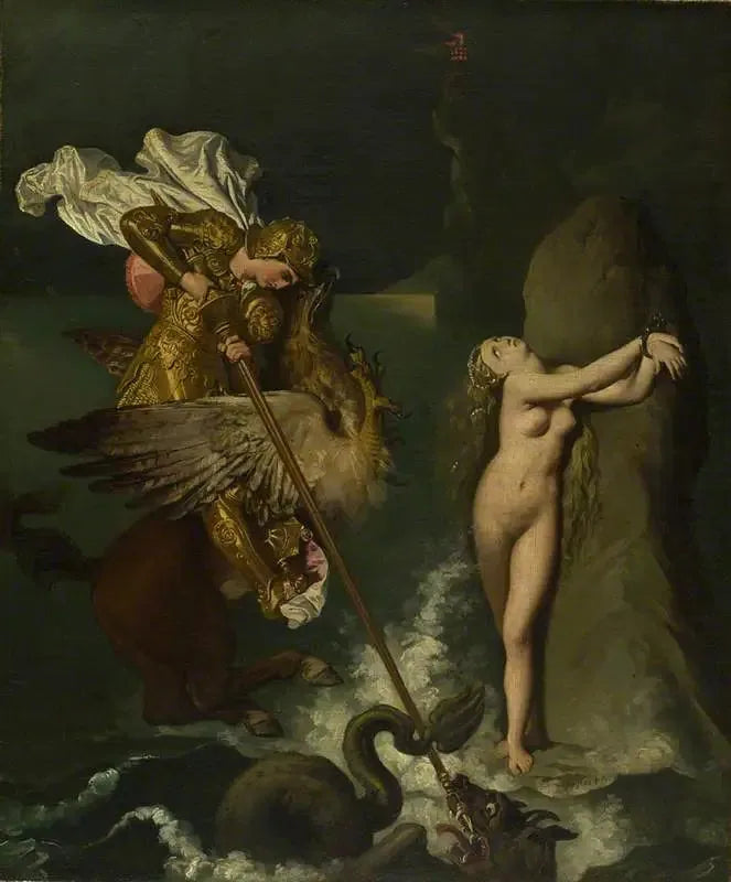Roger die Angélique overhandigt - Jean-Auguste-Dominique Ingres