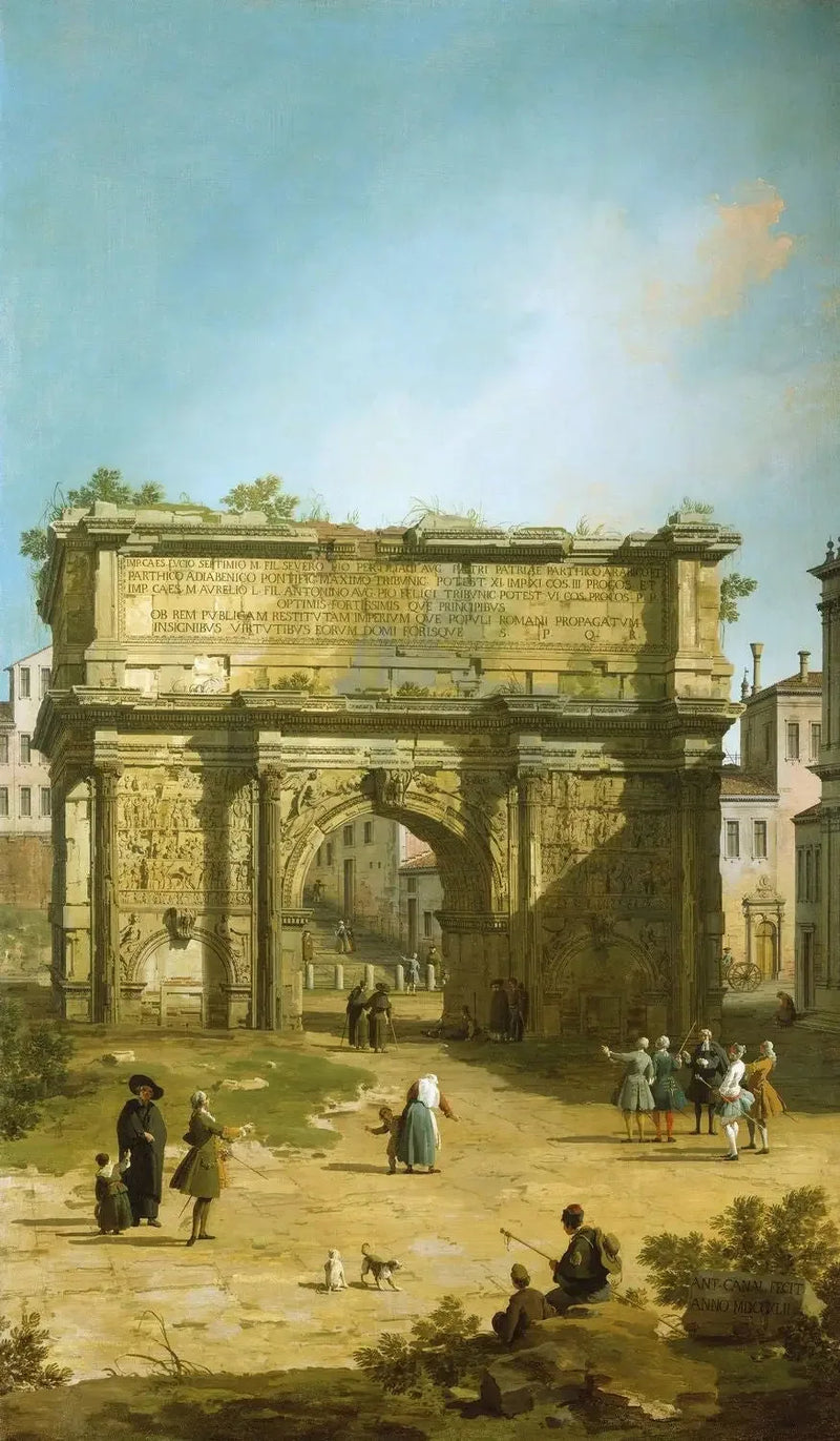 Rome : de Septimus Severus-boog - Canaletto

Source:
Rome : l'Arc de Septime Sévère - Canaletto