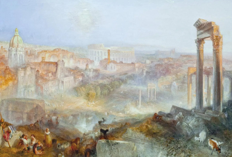 Rome Moderne – Campo Vaccino - J. M. W. Turner