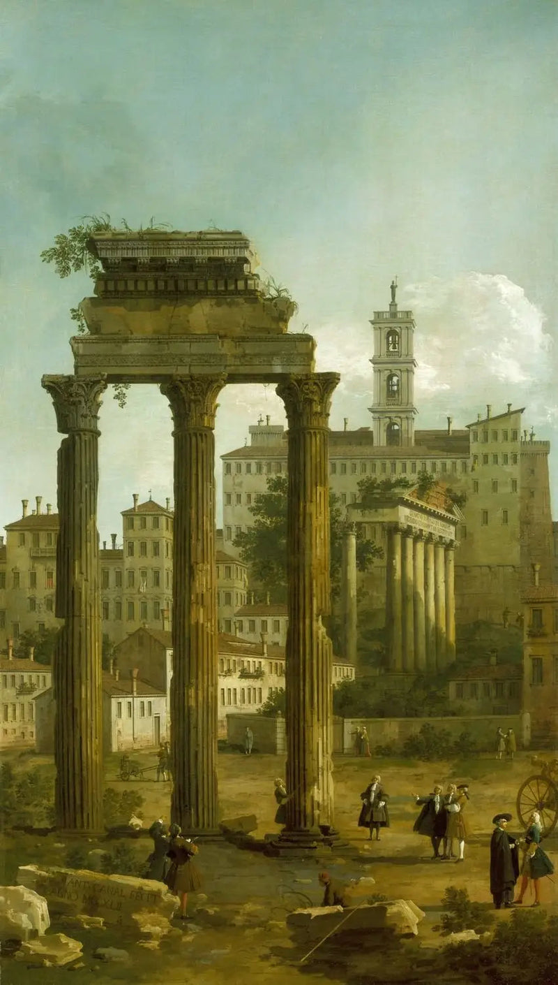 Rome : Ruïnes van het Forum kijkend naar het Capitool - Canaletto

Source:
Rome : Ruines du Forum regardant vers le Capitole - Canaletto