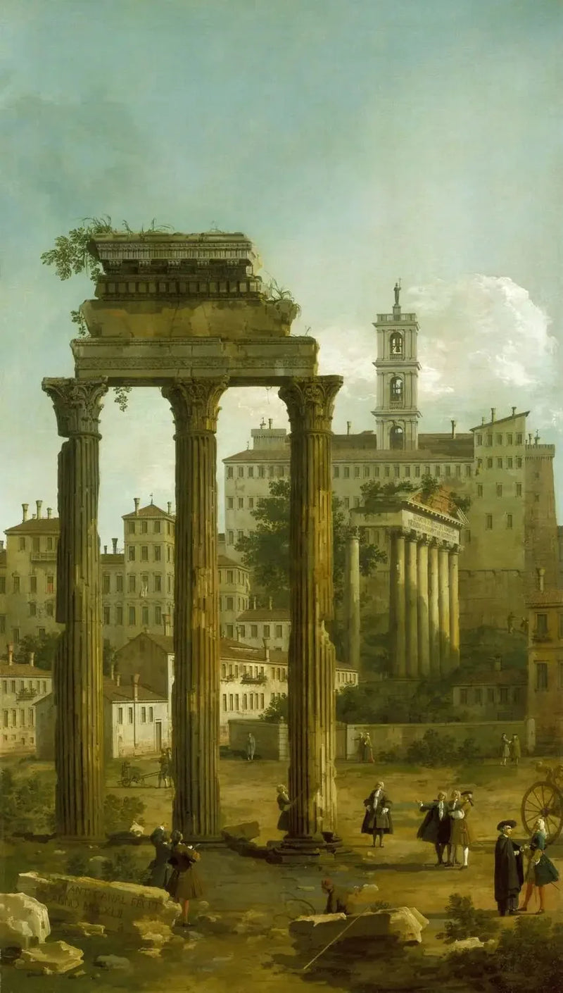 Rome : Ruïnes van het Forum kijkend naar het Capitool - Canaletto

Source:
Rome : Ruines du Forum regardant vers le Capitole - Canaletto