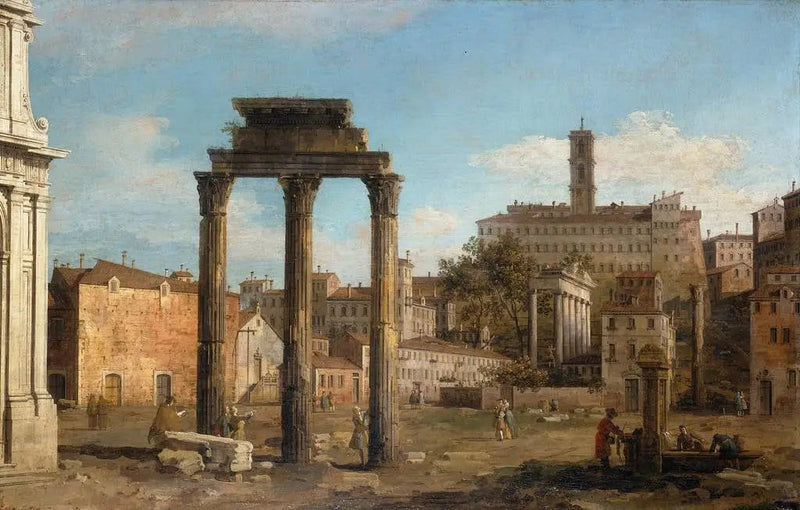 Rome : Ruïnes van het Forum, richting het Capitool - Canaletto

Source:
Rome : Ruines du Forum, vers le Capitole - Canaletto