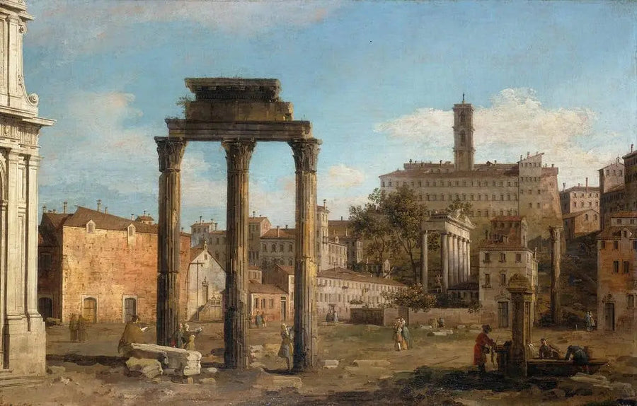 Rome : Ruïnes van het Forum, richting het Capitool - Canaletto

Source:
Rome : Ruines du Forum, vers le Capitole - Canaletto