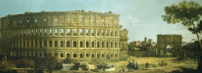 Rome : uitzicht op het Colosseum en de Constantinusboog - Canaletto

Source:
Rome : vue du Colisée et de l'Arc de Constantin - Canaletto