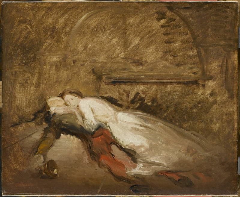 Romeo en Julia - Théodore Chassériau