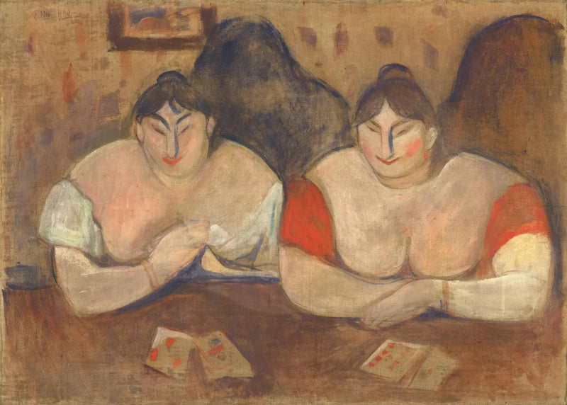 Rosa en Amélie - Edvard Munch