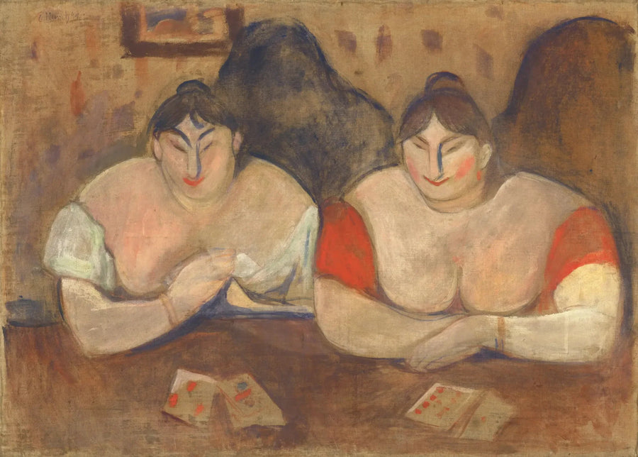 Rosa en Amélie - Edvard Munch