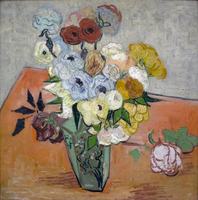 Rozen en anemonen - Vincent van Gogh