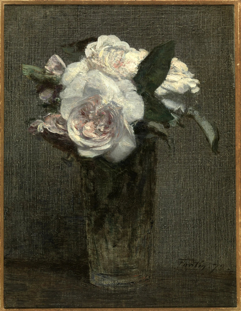 Witte rozen in een glas - Henri Fantin-Latour

Source:
Roses blanches dans un verre - Henri Fantin-Latour